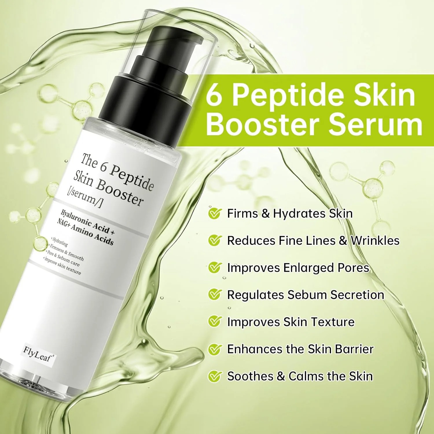 150ml Peptide Skin Booster Ton - Hyaluronic Acid Facial Serum review and price