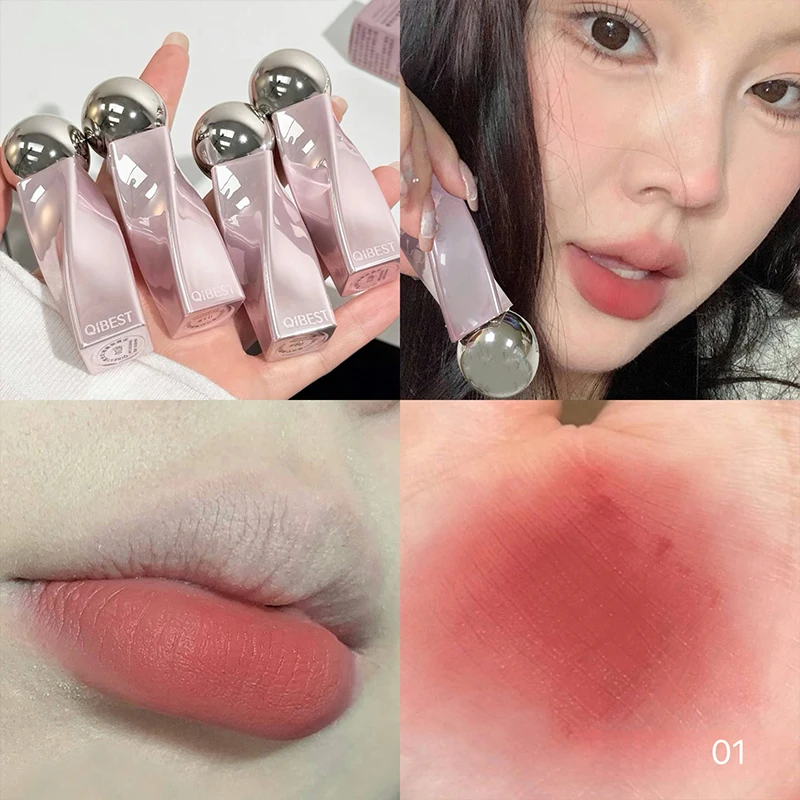 QIBEST Matte Velvet Lip Gloss  - Matte Velvet Lip Tint Long Lasting review and price