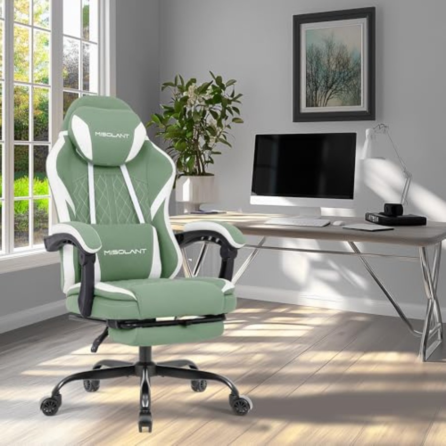Gaming Chair for Adults, Fabri - Massage review and price