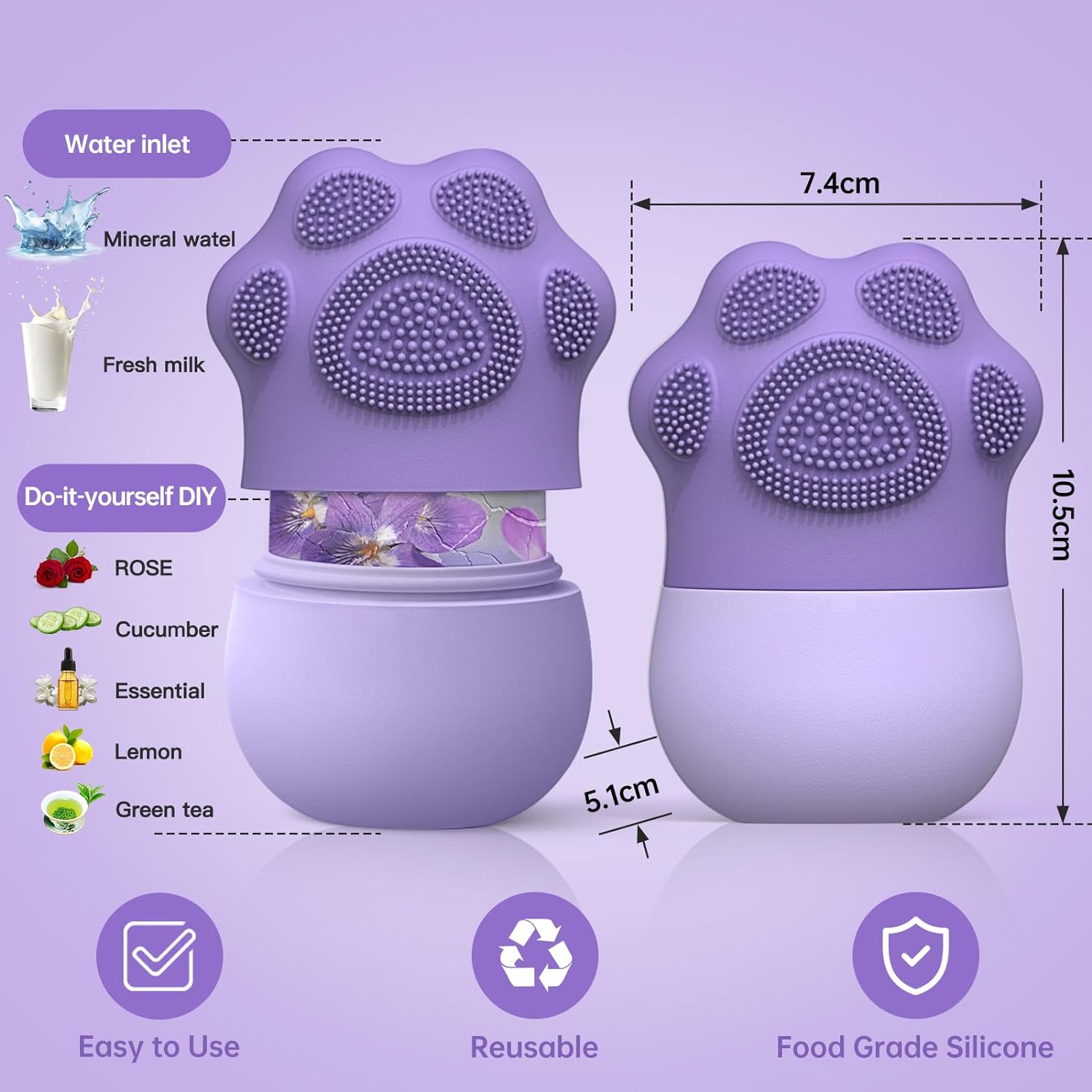 Facial Ice Roller for Skin Car - Face Ice Roller Puffiness review and price