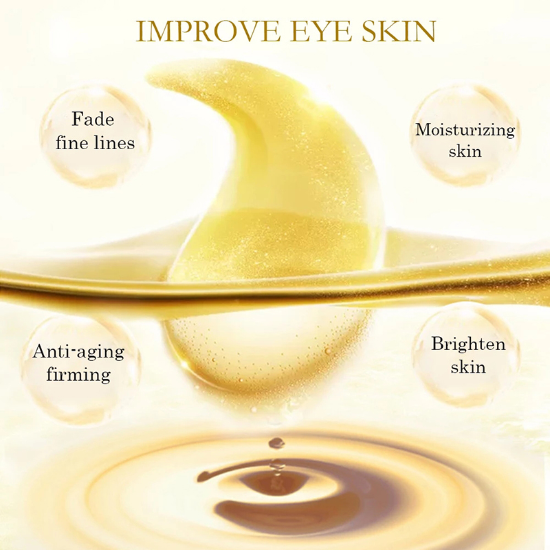 10/20pcs Golden Crystal Collag - Collagen Under Eye Patches review and price