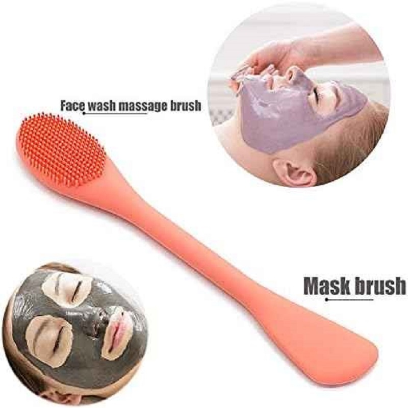 1PC Double Headed Silicone Fac - Silicone Face Scrubber Electric review and price
