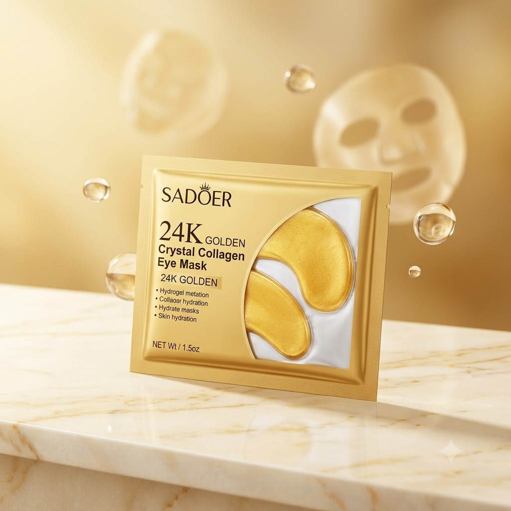 10PCS Gold Collagen Under Eye  - Collagen Under Eye Patches review and price
