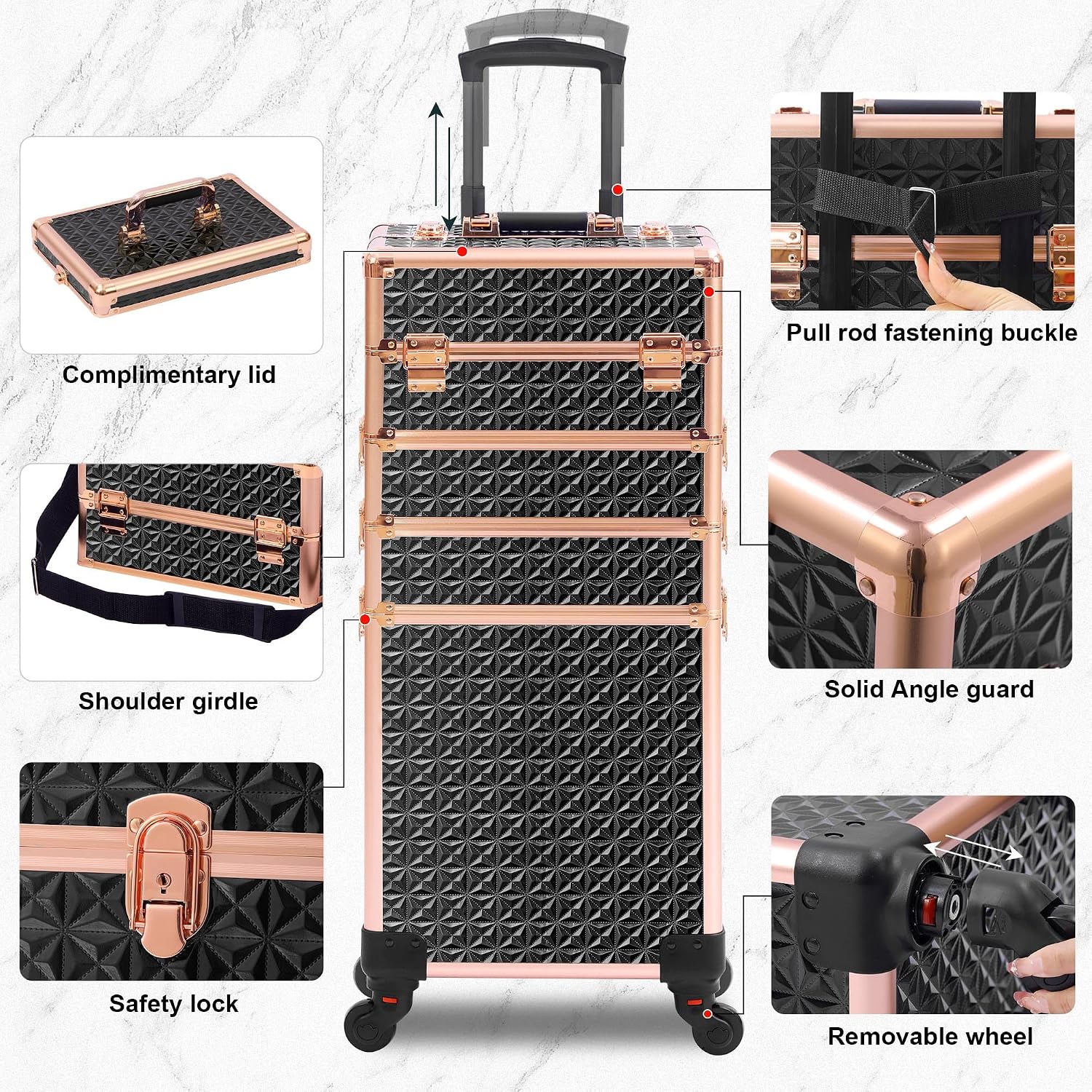Black‑Gold 5‑in‑1 Rolling Make - Makeup review and price