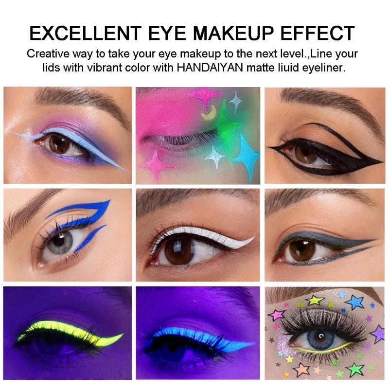 Neon UV Glow Eyeliner Pen Wate - Waterproof Liquid Eyeliner Pen review and price