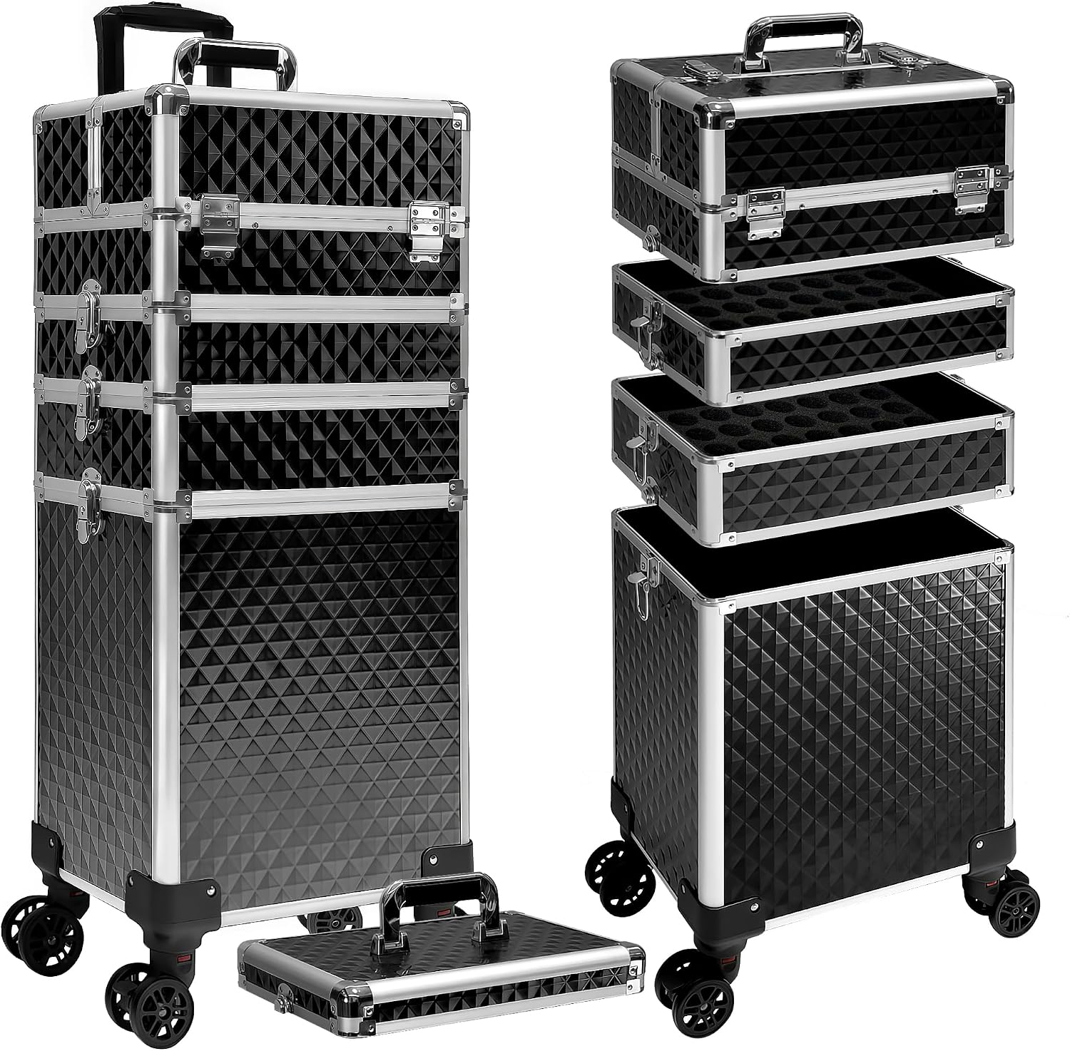 Rolling Makeup Train Case, Cos - Makeup review and price