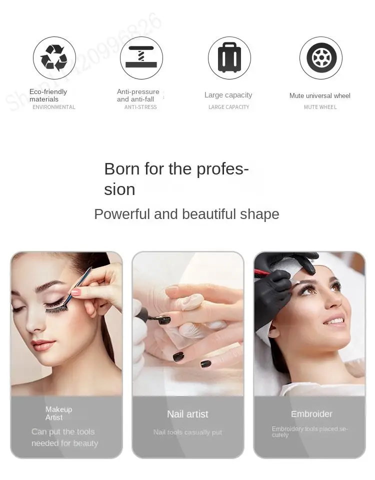 Large-capacity Professional Ma - Makeup review and price