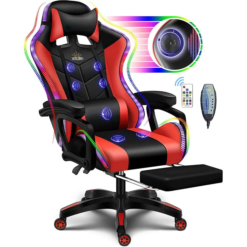 Ergonomic High-Back Gaming Cha - Massage review and price
