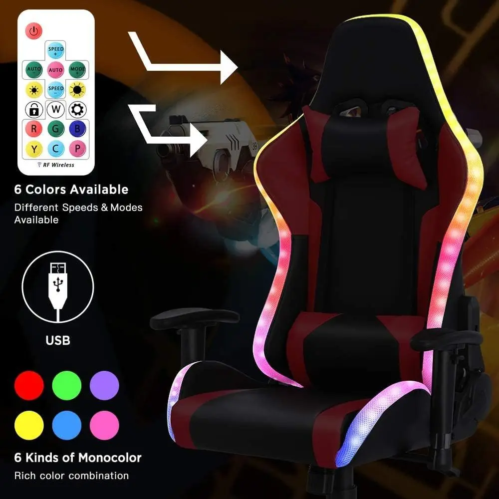Ergonomic High-Back Gaming Cha - Massage review and price