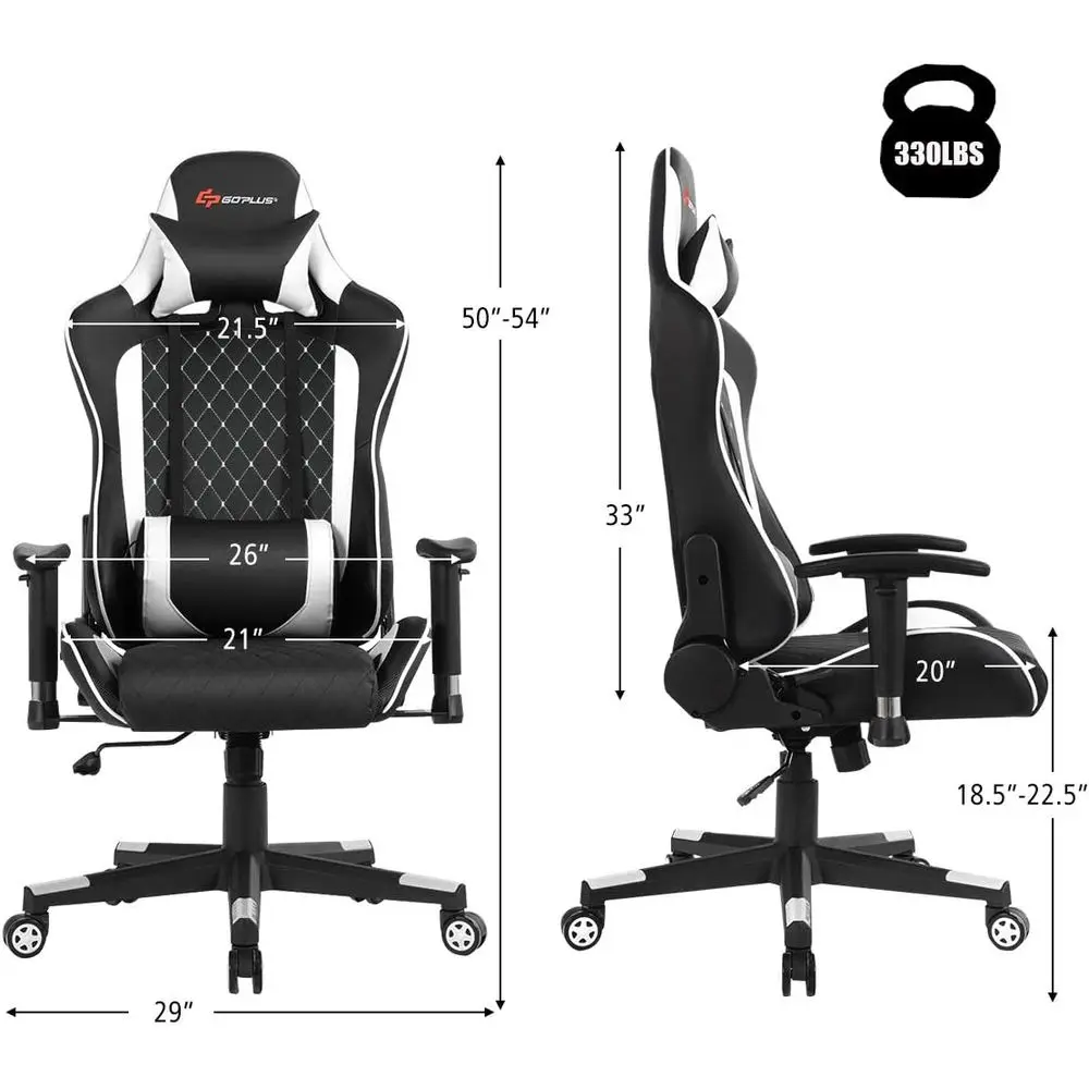 Ergonomic Adjustable Gaming Re - Massage review and price