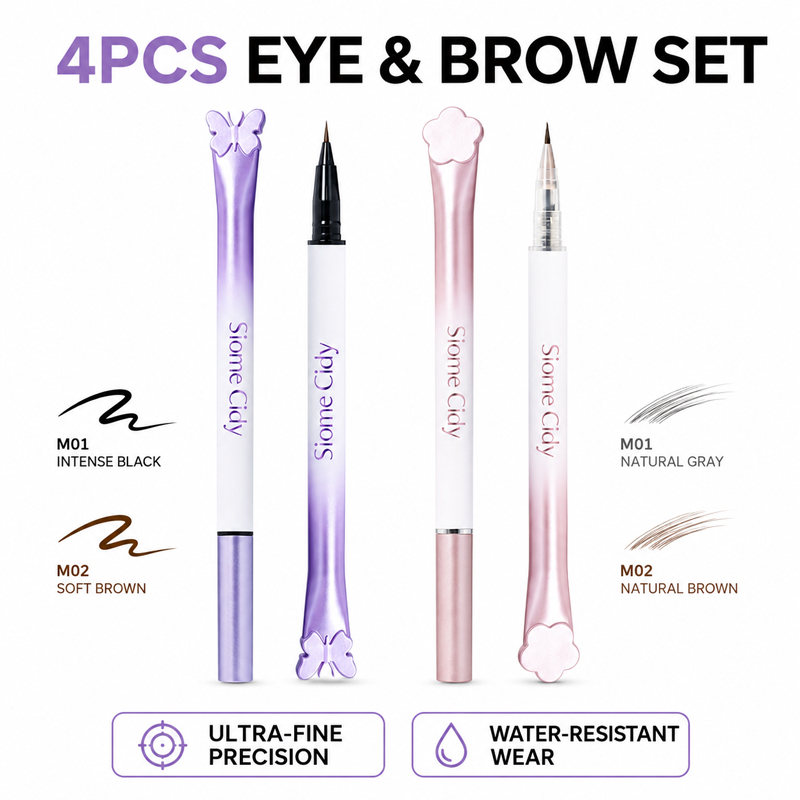 Siome Cidy 4PCS Liquid Eyeline - Waterproof Liquid Eyeliner Pen review and price