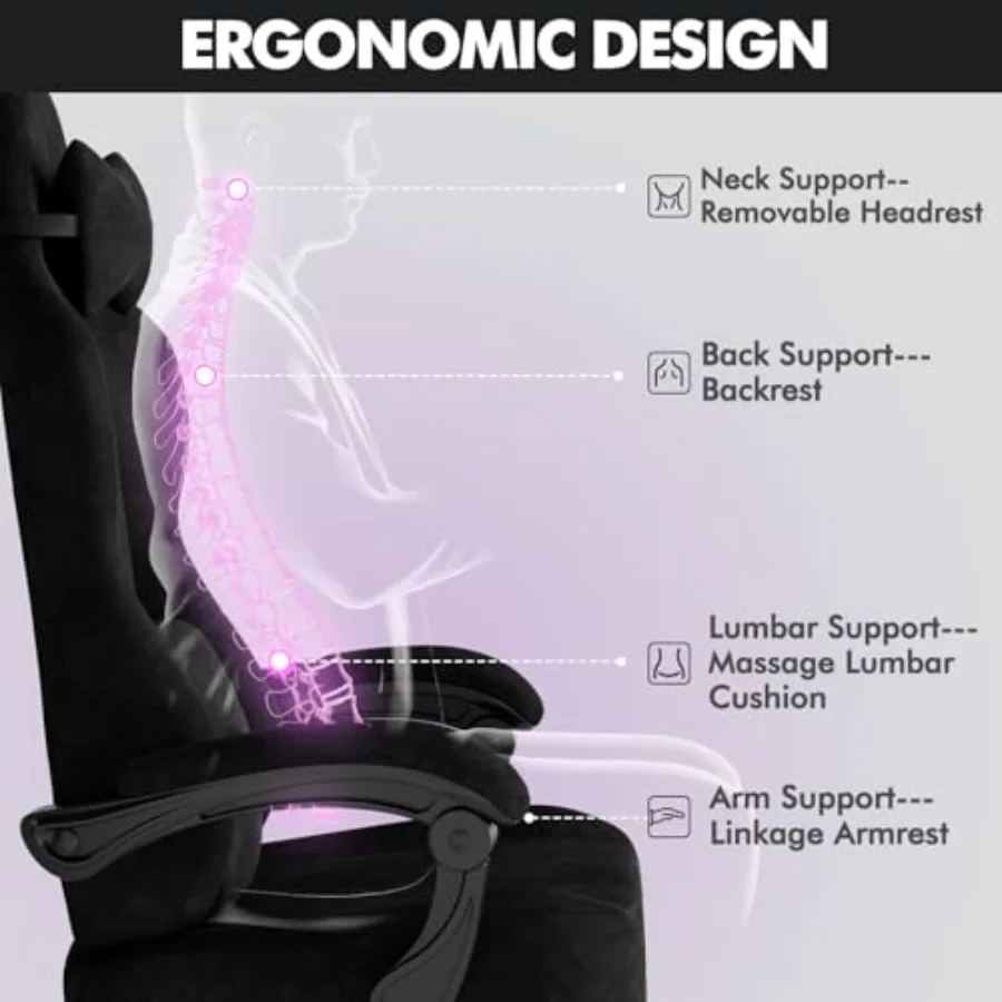 Gaming Chairs for Video Gamers - Massage review and price