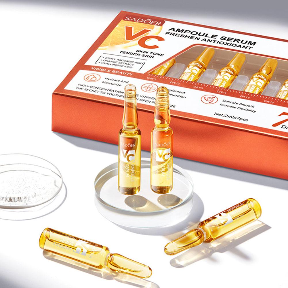 2ml*7 Vials/Box Vitamin C Ampo - Hyaluronic Acid Facial Serum review and price