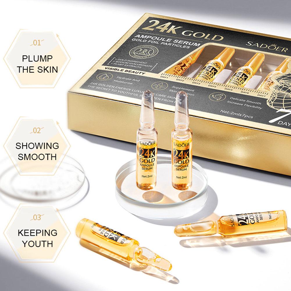 2ml*7 Vials/Box Vitamin C Ampo - Hyaluronic Acid Facial Serum review and price