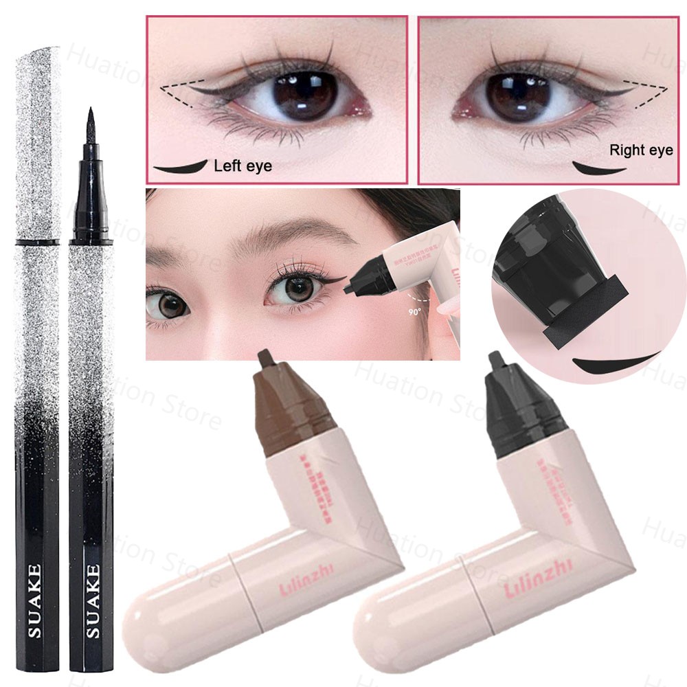 DIY Rotate Eyeliner Stamp Inte - Waterproof Liquid Eyeliner Pen review and price