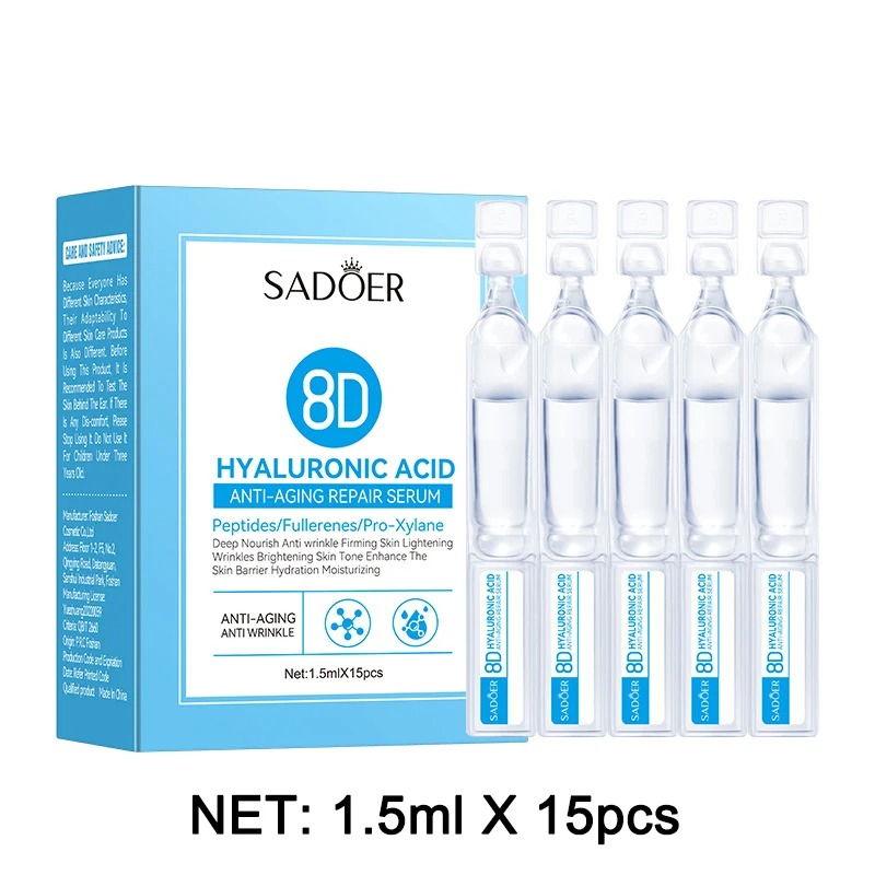 1 Box 15Pcs Hyaluronic Acid Fa - Hyaluronic Acid Facial Serum review and price