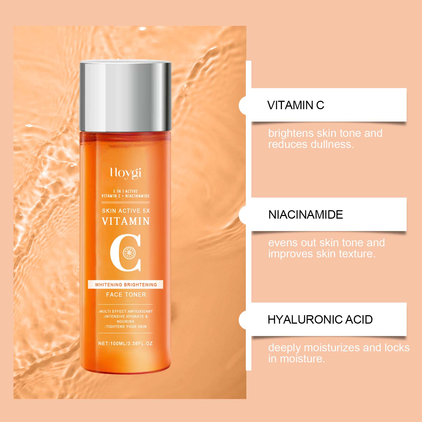 Vitamin C Hydrating Toner Mois - Niacinamide Pore Shrinking Essence review and price