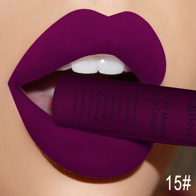 QIBEST Sexy Velvet Matte Lip G - Matte Velvet Lip Tint Long Lasting review and price