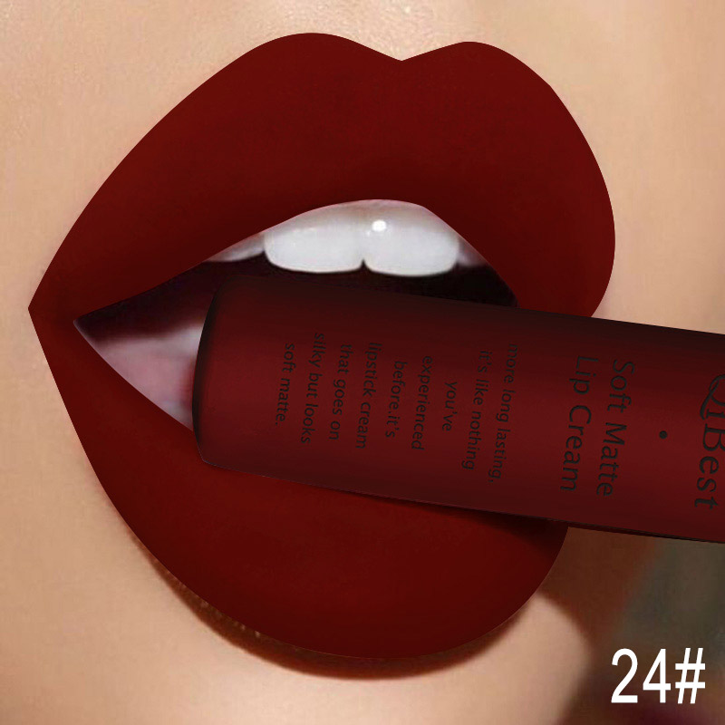 QIBEST Sexy Velvet Matte Lip G - Matte Velvet Lip Tint Long Lasting review and price