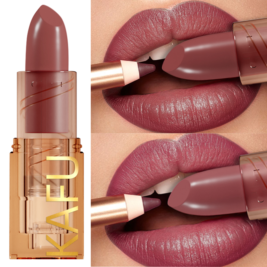 14-Color Matte Lipstick, Non-F - Matte Velvet Lip Tint Long Lasting review and price