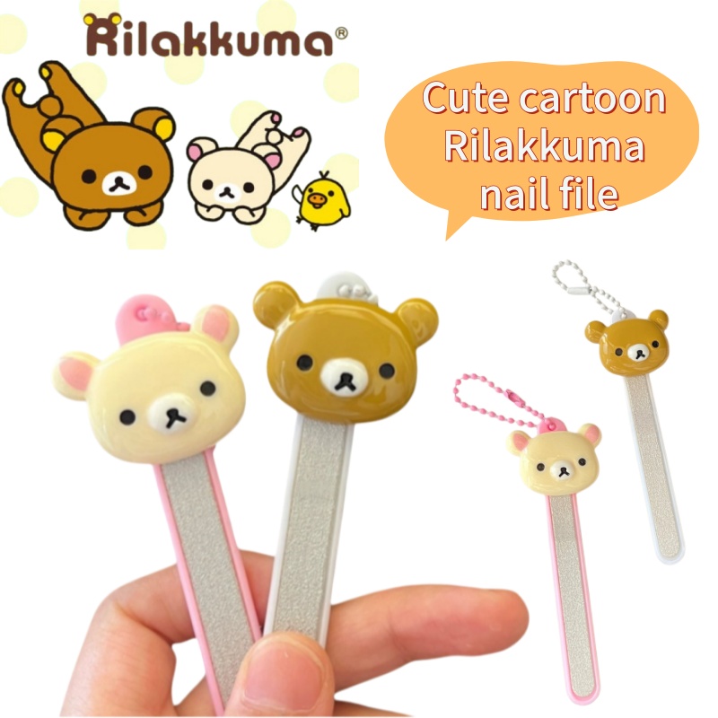 Rilakkuma cartoon anime nail a - Nail Art review and price