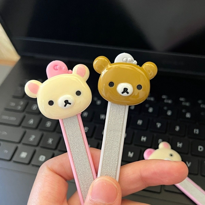 Rilakkuma cartoon anime nail a - Nail Art review and price