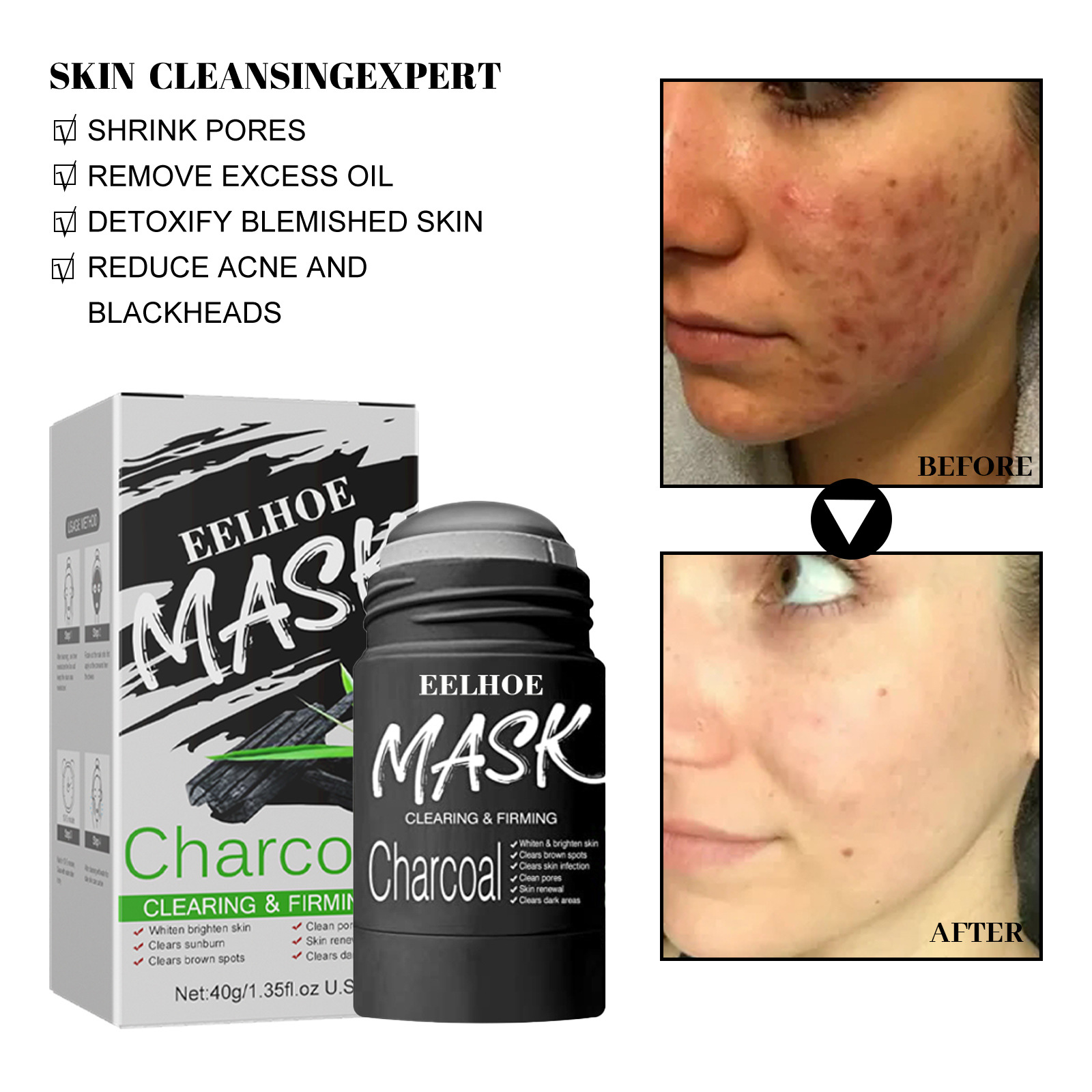 Clay Face Mask Stick Facial Sk - Green Tea Cleansing Clay Mask review and price