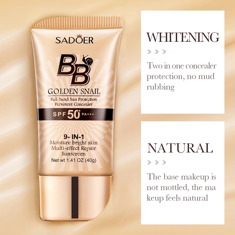 SPF50 Sunscreen BB Cream Face  - Spf 50 Waterproof Sunscreen review and price