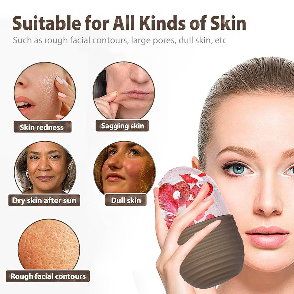 1pc New Silicone Ice Roller Fa - Face Ice Roller Puffiness review and price