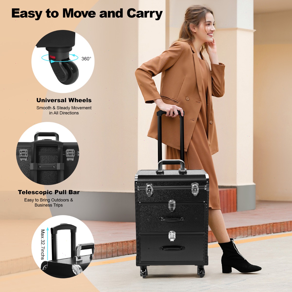 Professional Makeup Train Case - Makeup review and price