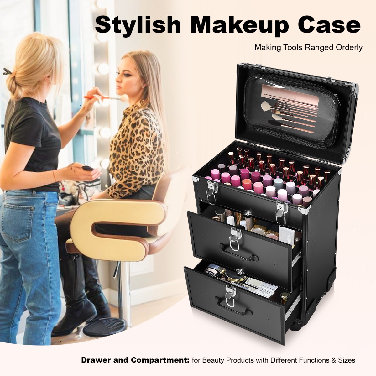 Professional Makeup Train Case - Makeup review and price