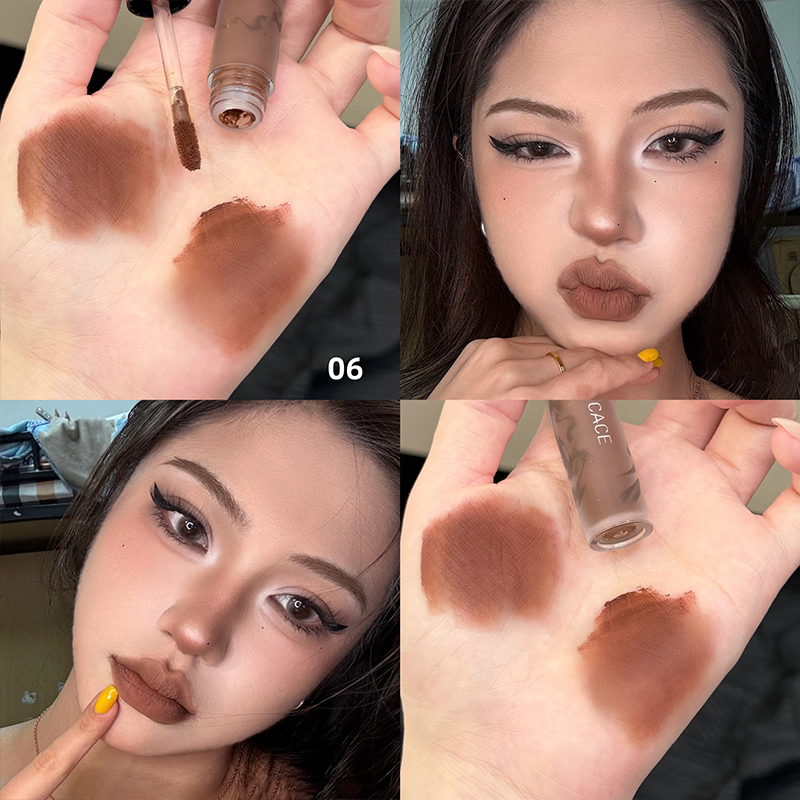 CACE Matte Velvet Brown Liquid - Matte Velvet Lip Tint Long Lasting review and price