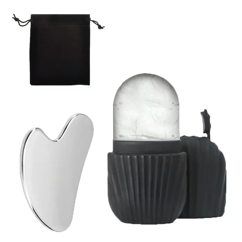 Stainless Steel Gua Sha Ice Fa - Face Ice Roller Puffiness review and price