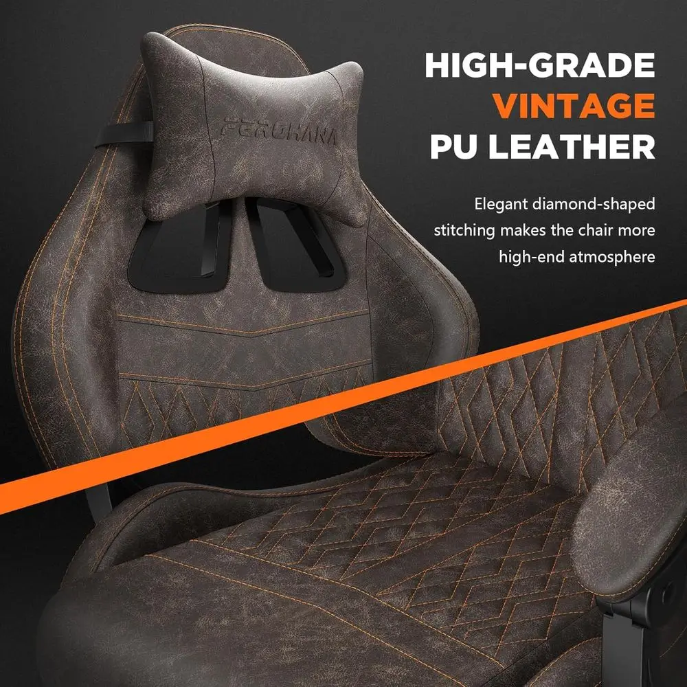 Ergonomic High-Back Gaming Cha - Massage review and price