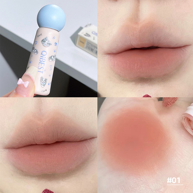 QIBEST Cute Velvet Matte Lip M - Matte Velvet Lip Tint Long Lasting review and price