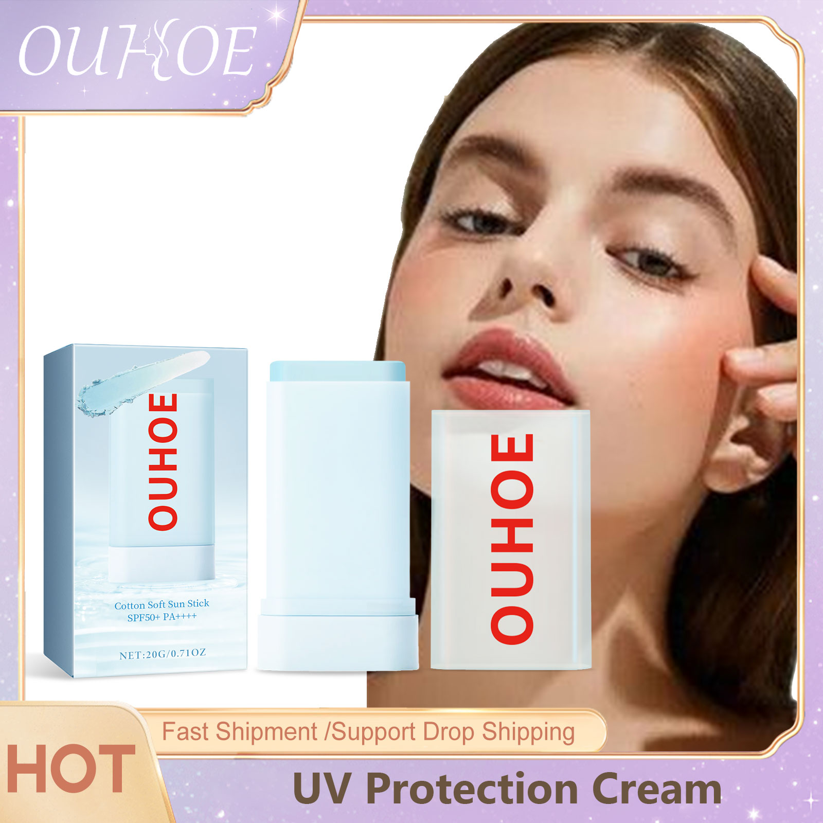 OUHOE UV Protection Cream Spf  - Spf 50 Waterproof Sunscreen review and price