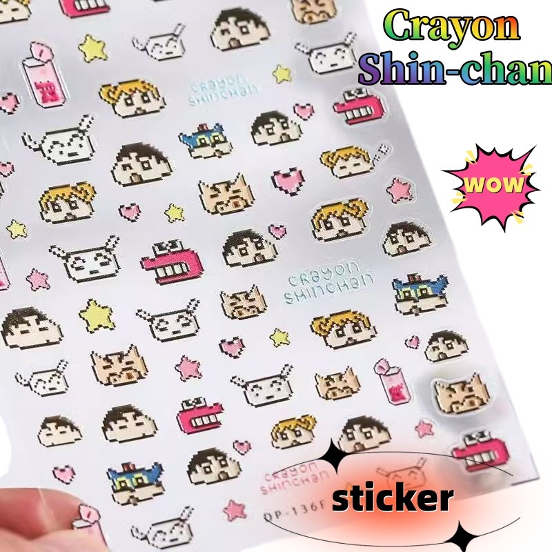 Crayon Shin-chan Creative Pape - Nail Art review and price
