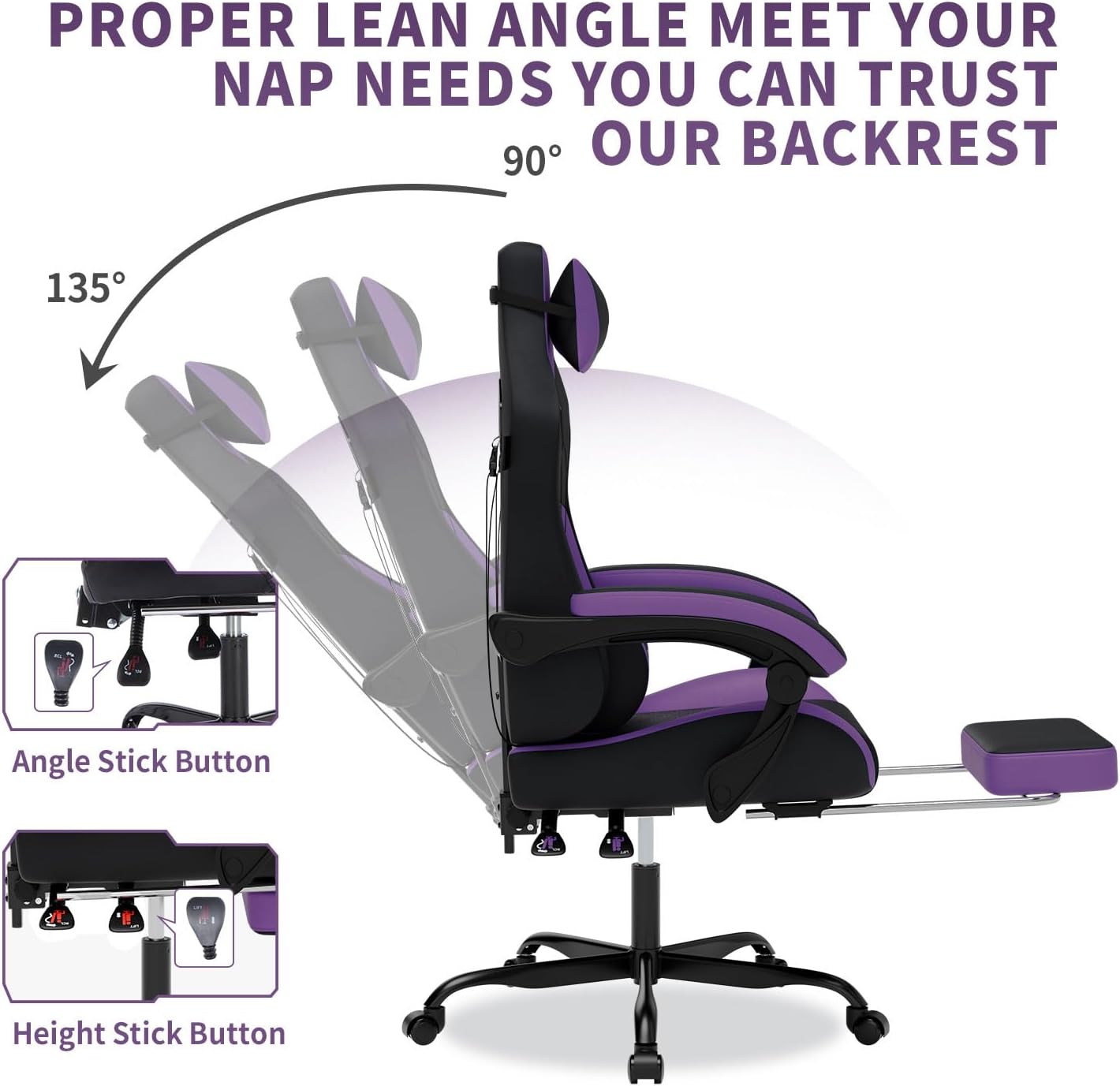 Gaming Chair with Massage,Ergo - Massage review and price