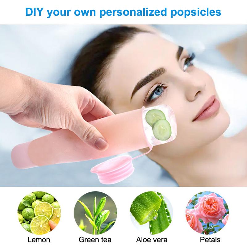 Silicone Cube Tray Shape Ice R - Face Ice Roller Puffiness review and price