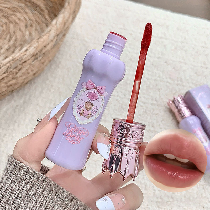 Gege Bear Velvet Matte Lip Mud - Matte Velvet Lip Tint Long Lasting review and price